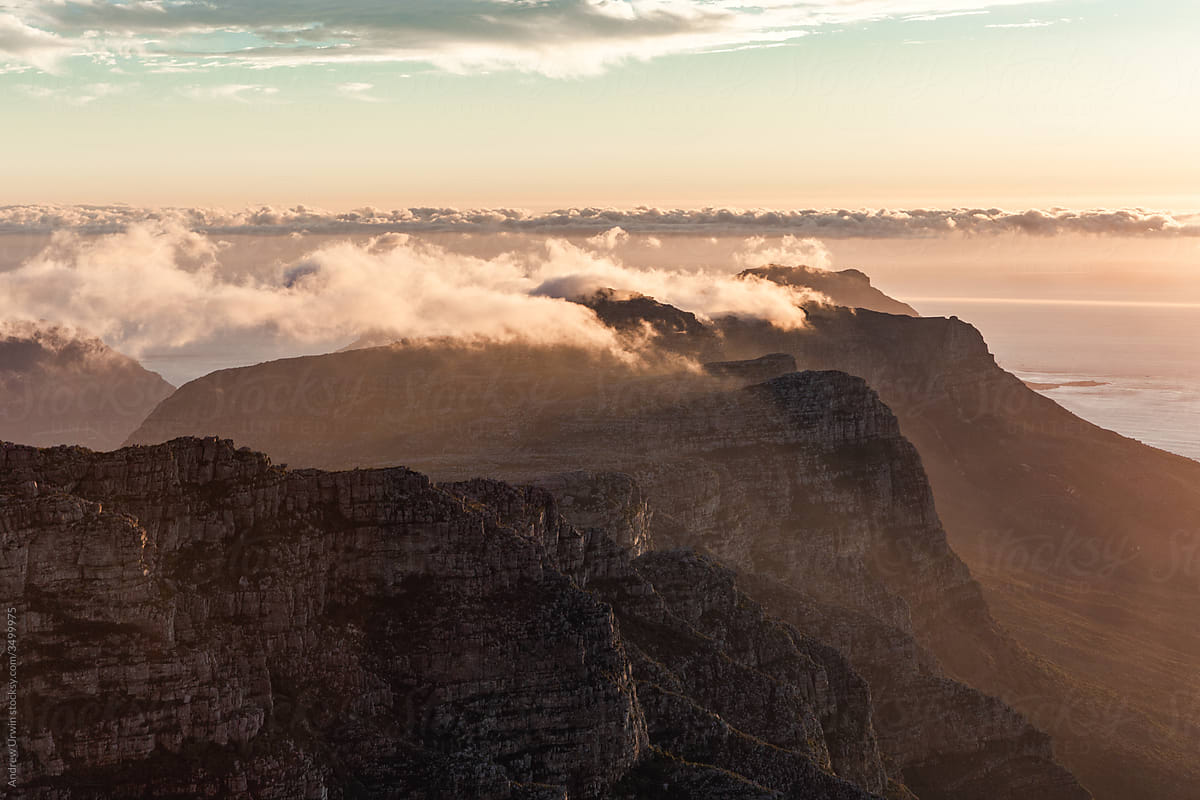 Table Mountain in Cape Town, South Africa