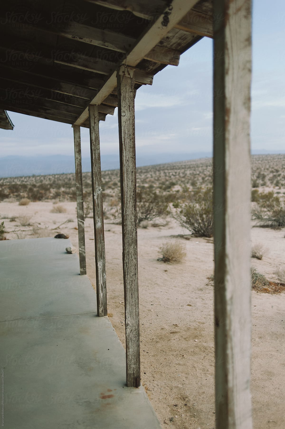 Porch in the Desert