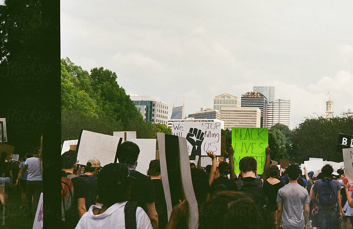 City Protest For Black Lives Matter