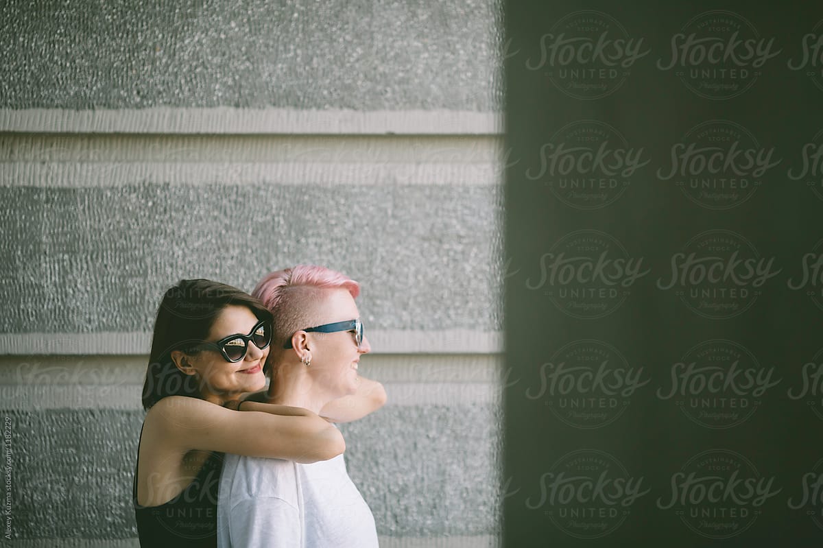 Real Lesbian Women In Love By Stocksy Contributor Alexey Kuzma Stocksy