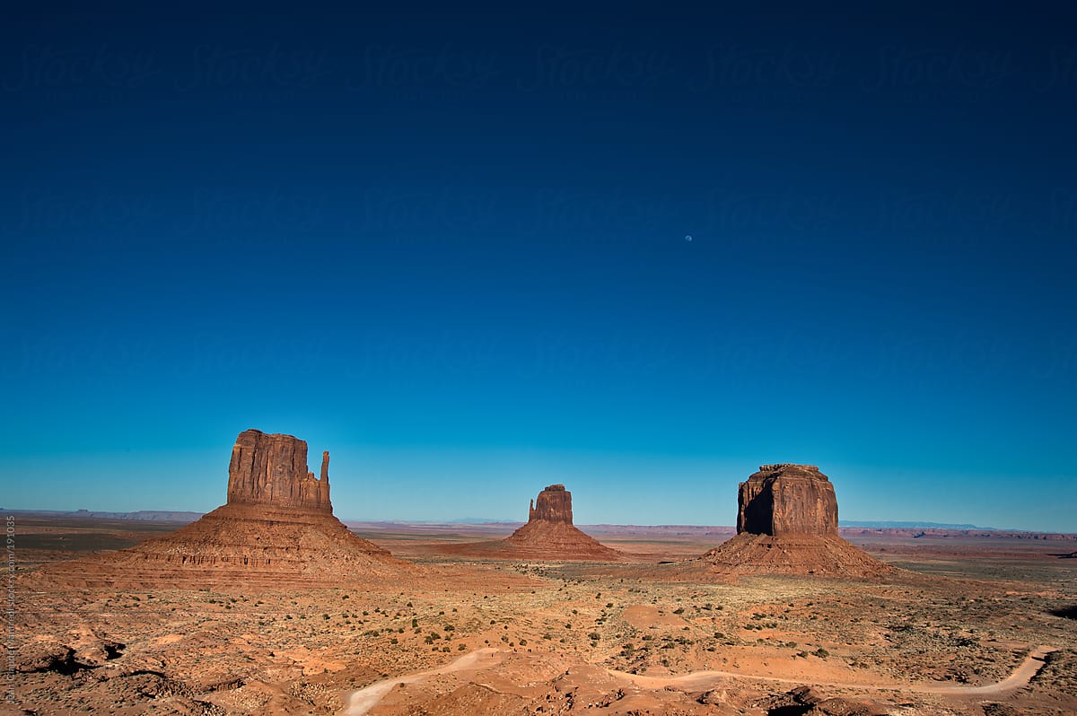 Monument Valley landscape, Navajo Tribal Park, Arizona usa