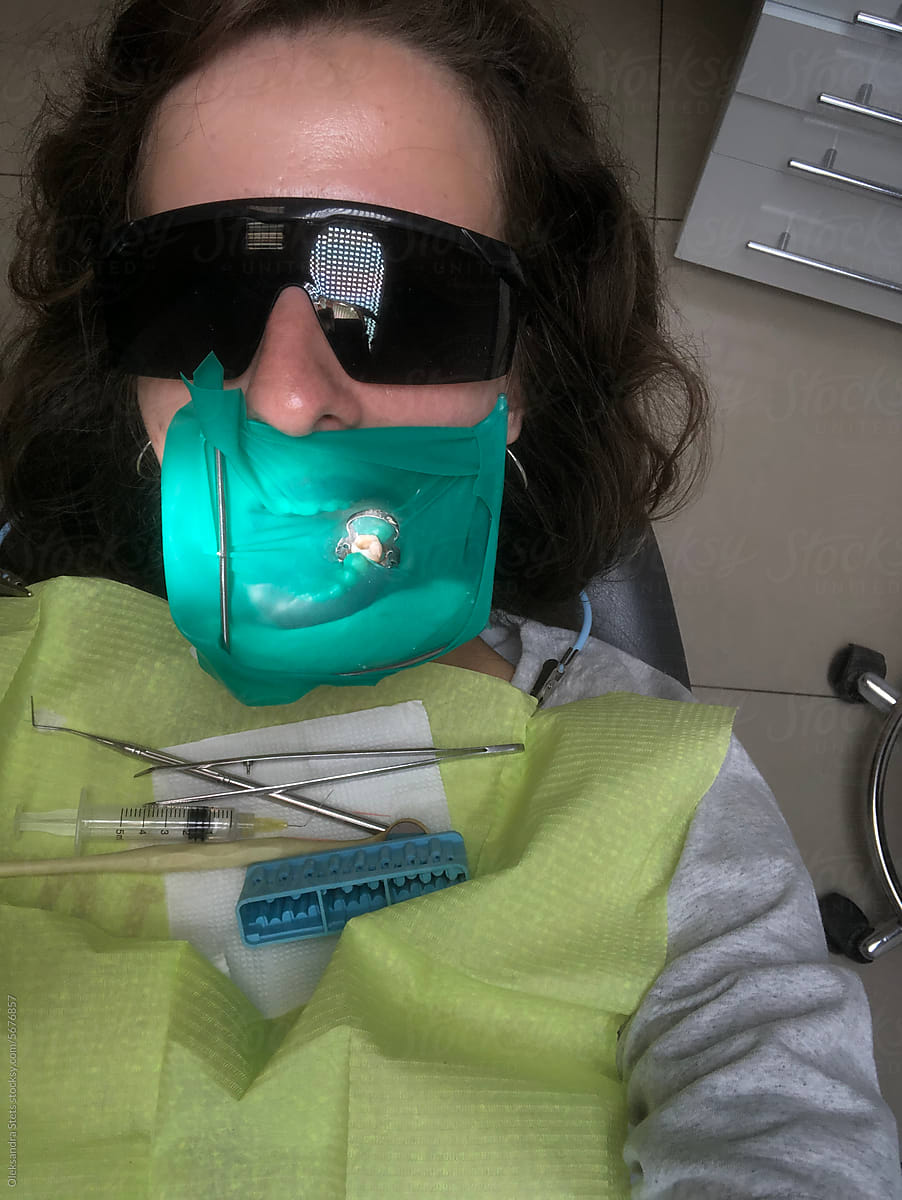 Selfie at the dentist
