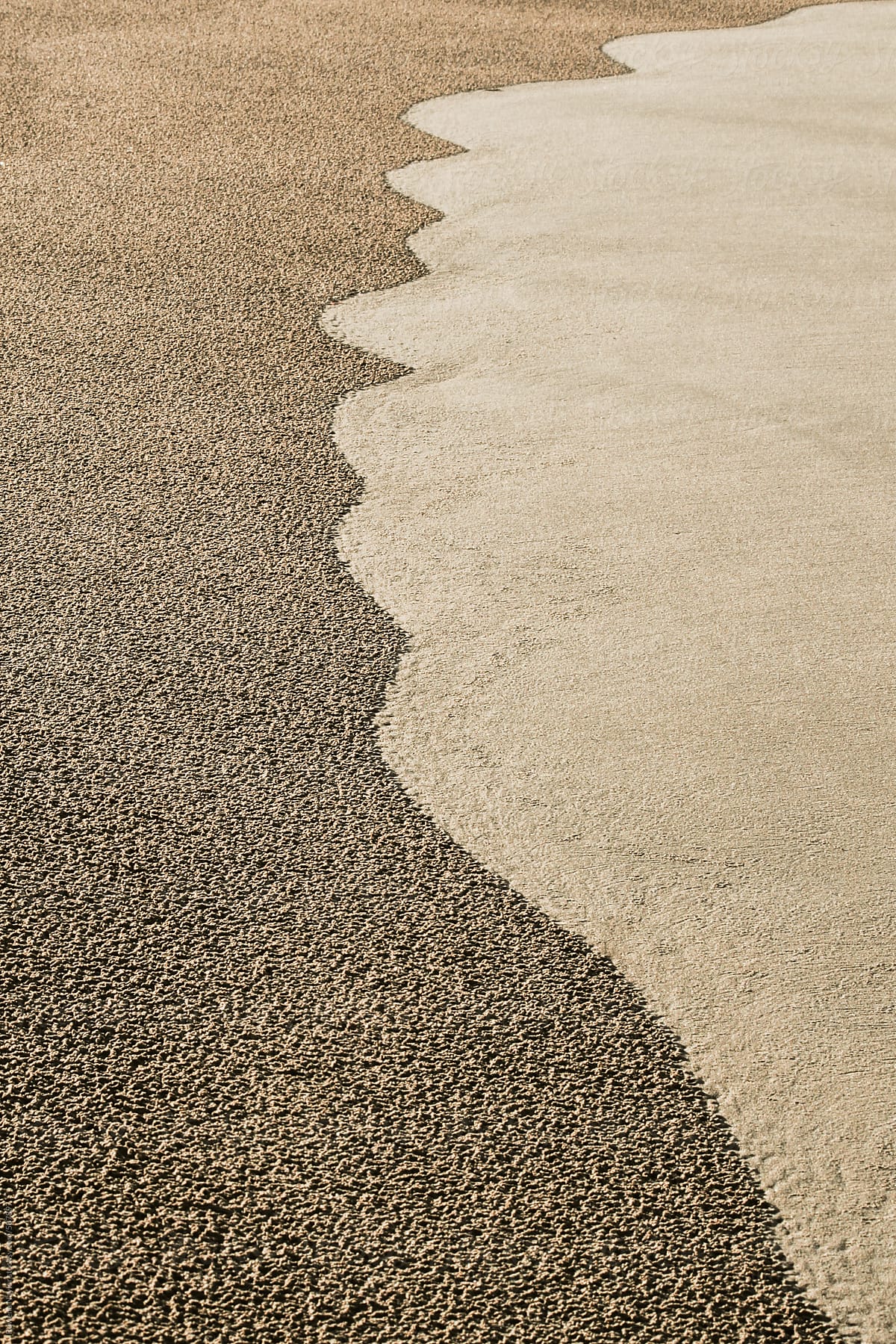 Abstract Background Image of Beach Sand