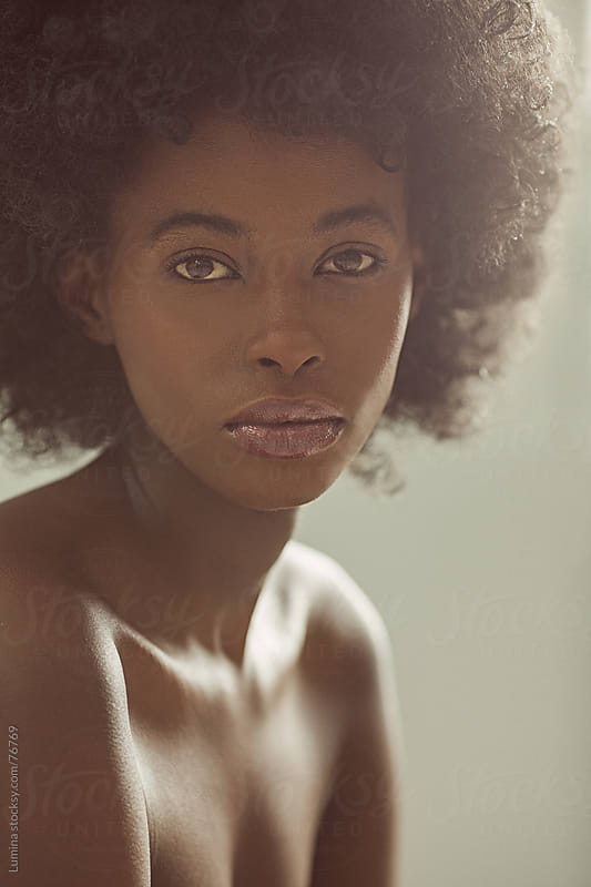Beauty Portrait Of A Young African Woman By Lumina Stocksy United