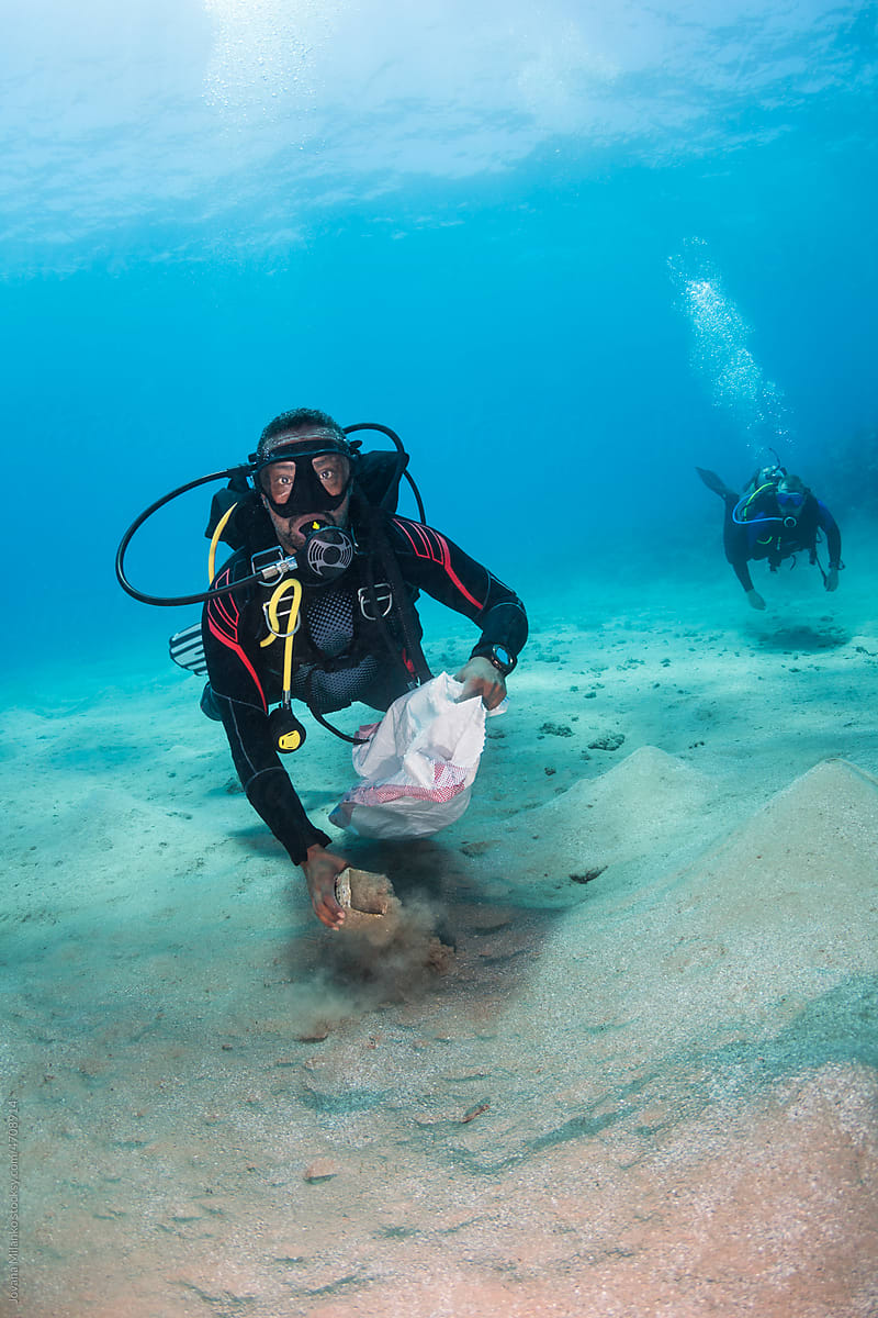 Collecting Trash from the Ocean