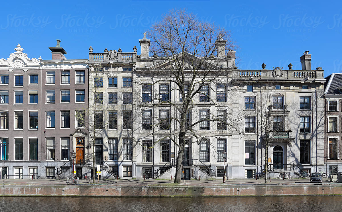 buildings along Amsterdam canal