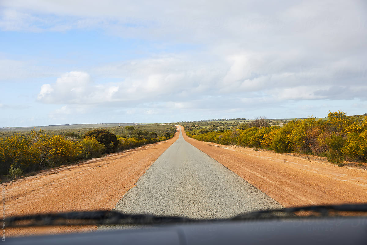 Long Outback Road