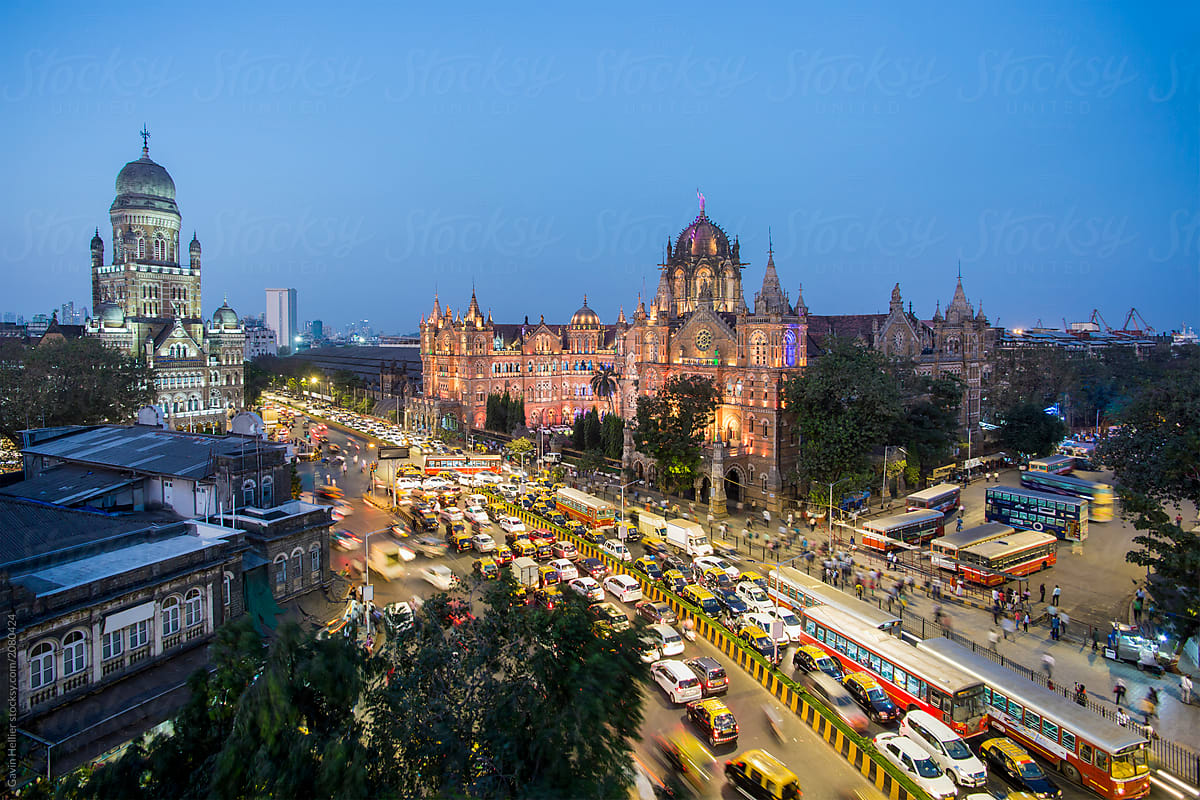 India, Mumbai, Maharashtra, Chhatrapati Shivaji Maharaj Terminus