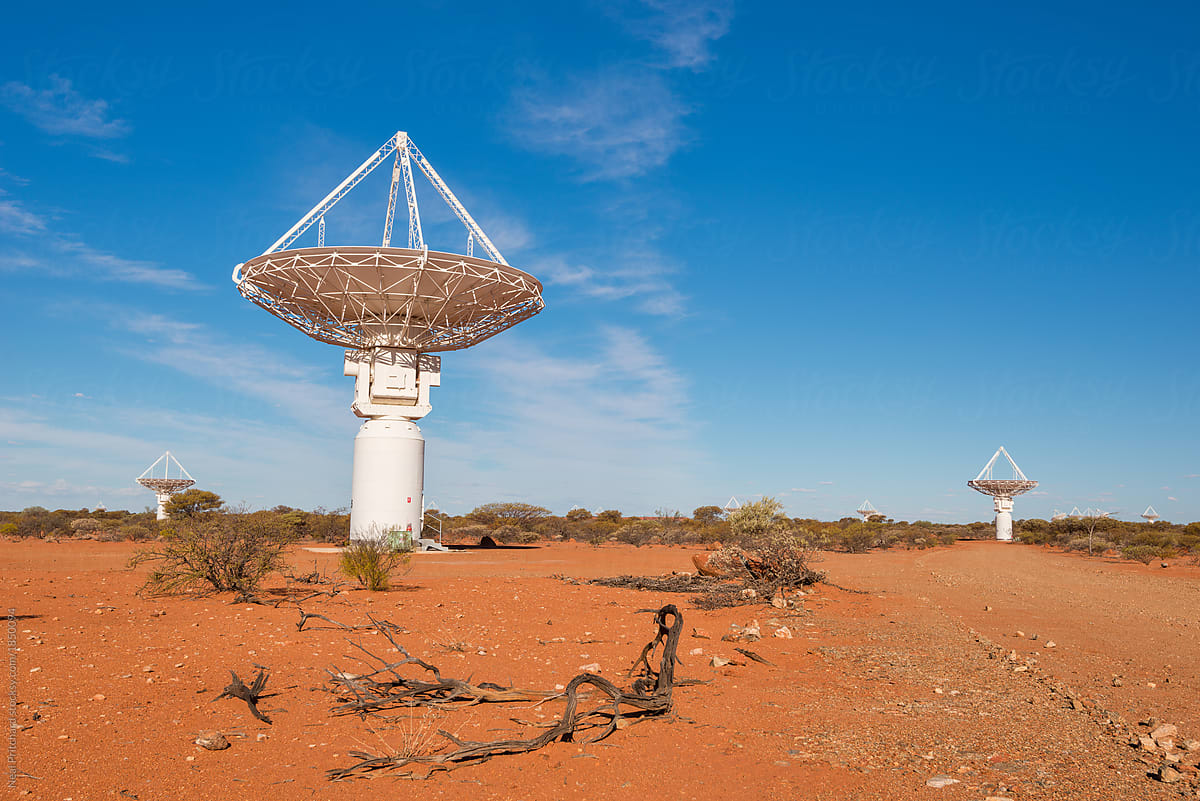 Large radio telescopes