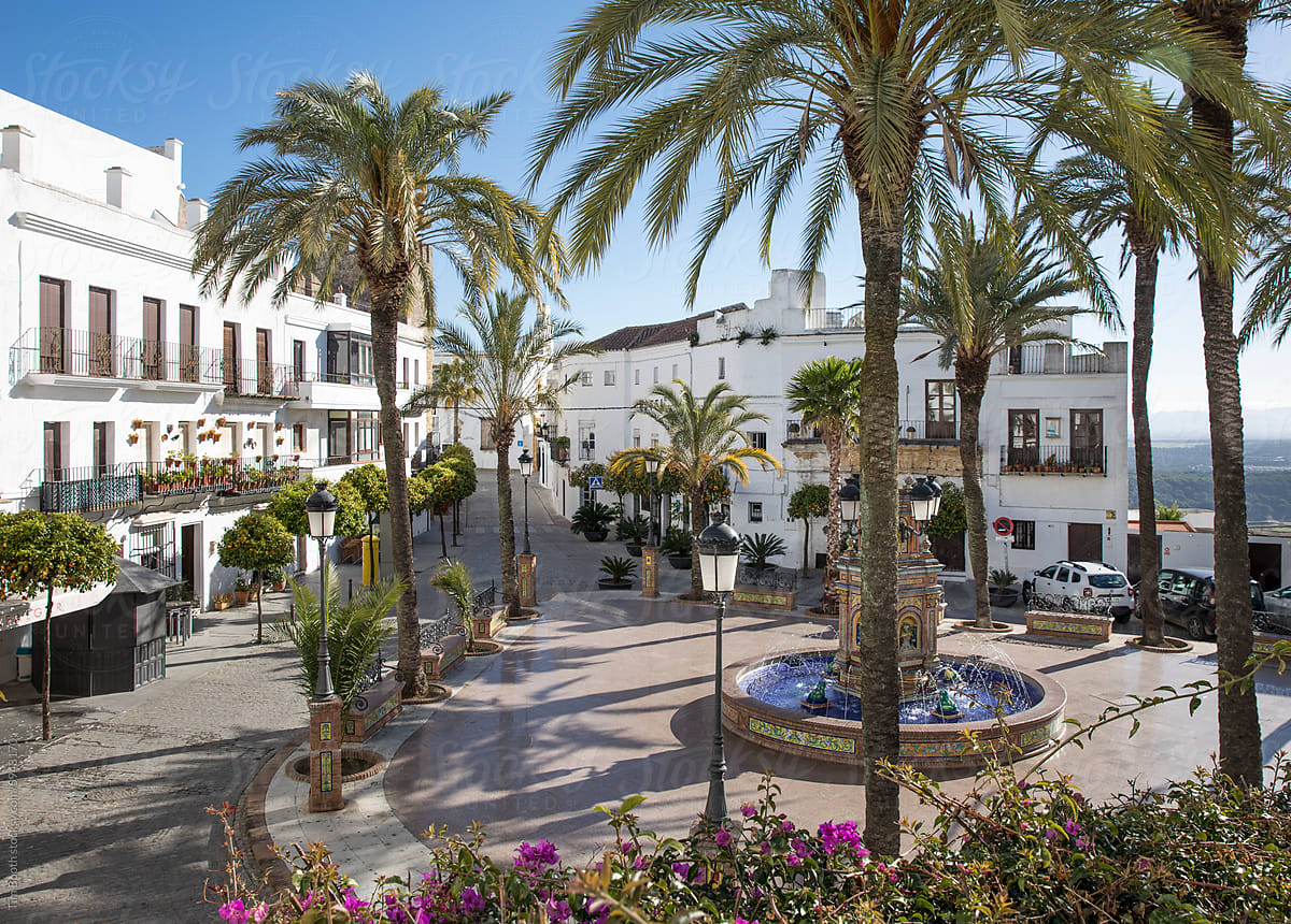 A traditional Spanish Plaza