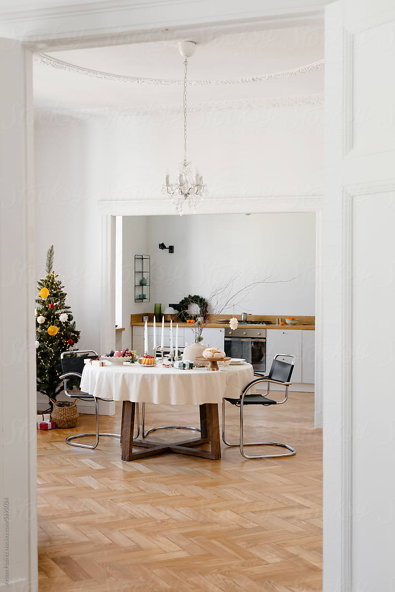 Christmas Interior Magic: Cozy Living Room