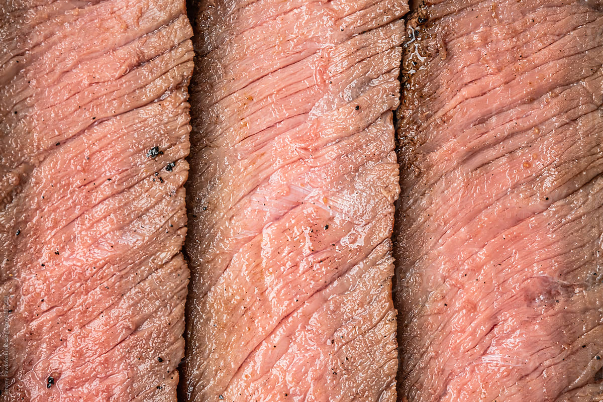 Steak, Red Meat Closeup
