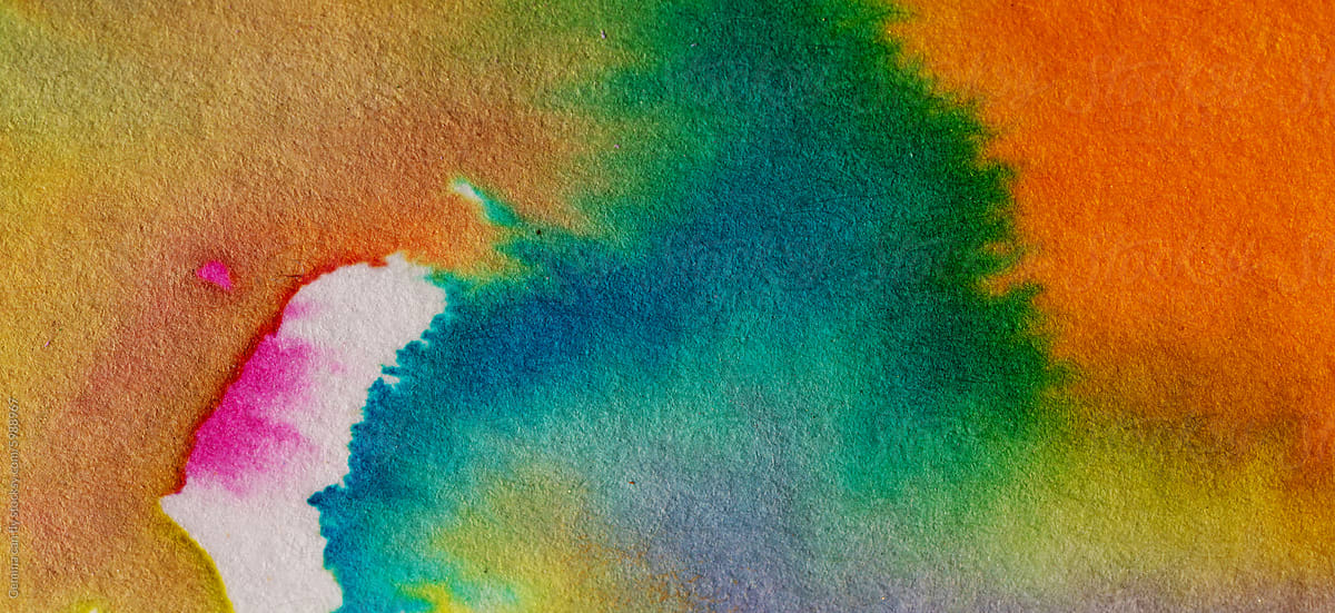 Abstract watercolor texture background with copy space