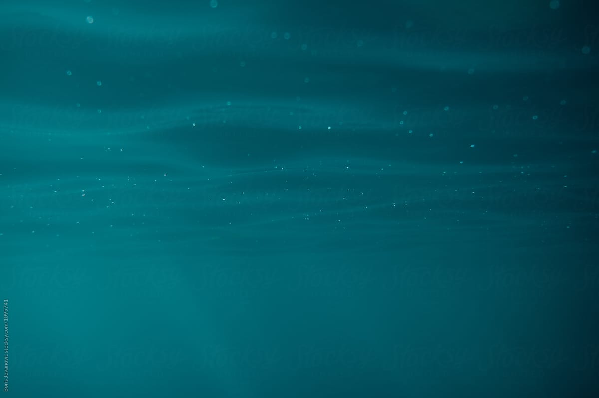 Flat underwater surface