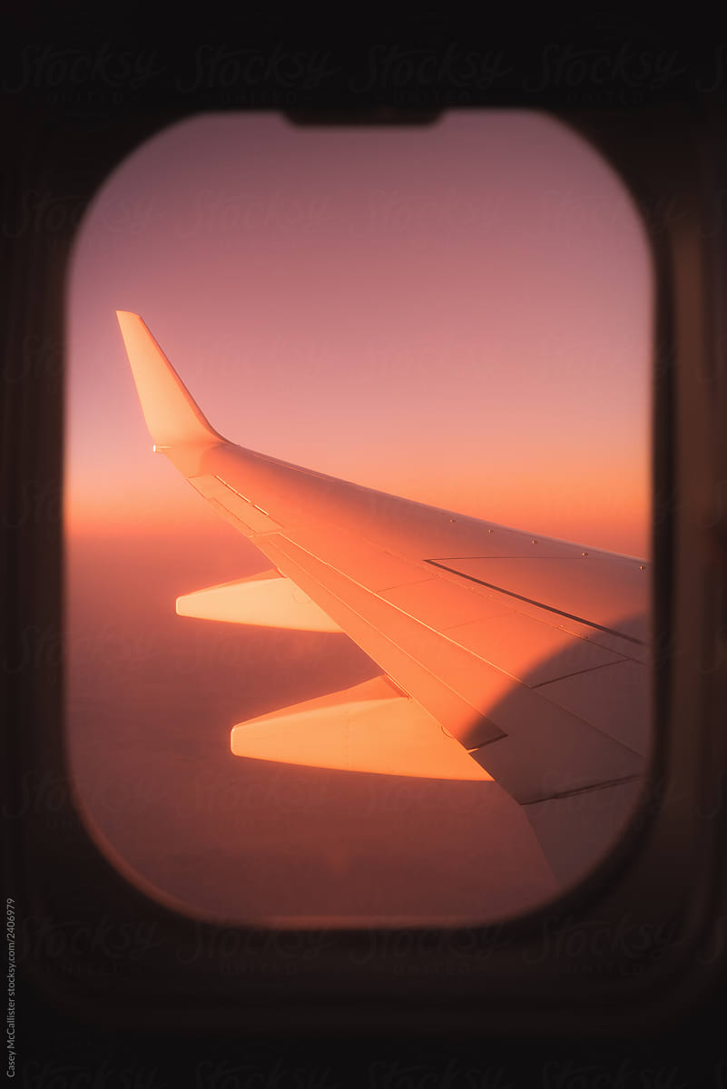 Airplane Wing Window
