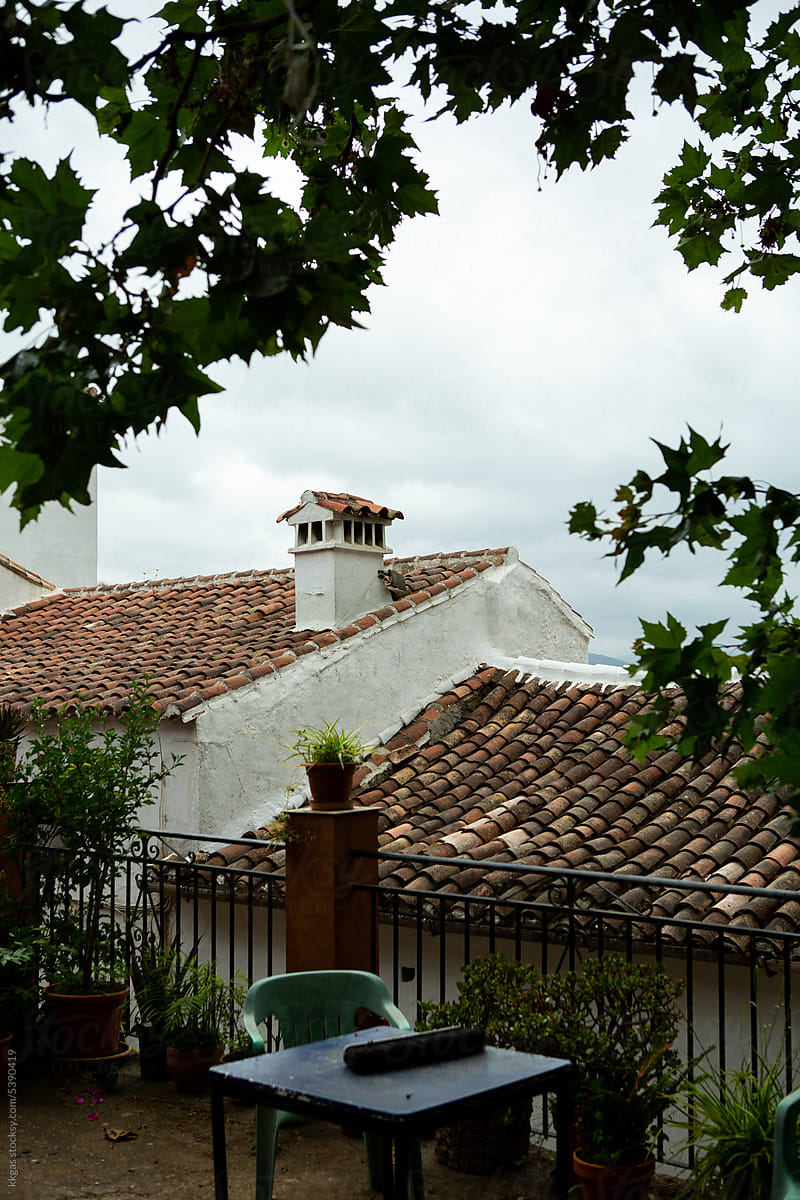 Traditional rural spanish village