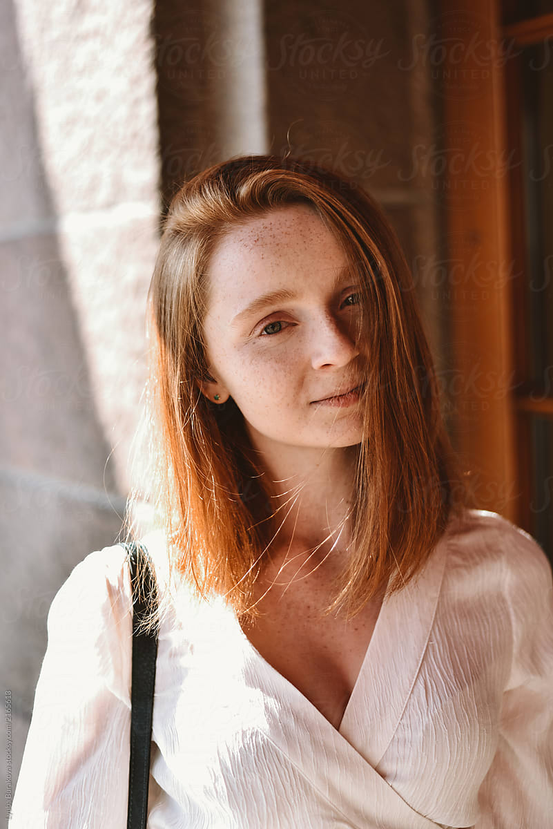 Portrait Of Young Ginger Woman By Stocksy Contributor Amor Burakova