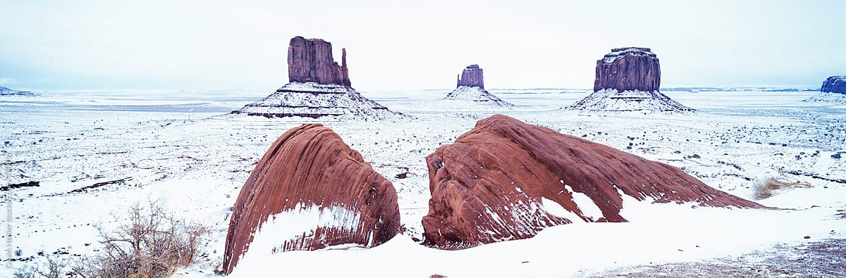United States of America, Arizona, Monument Valley Navajo Tribal Park, \'The Mittens\'