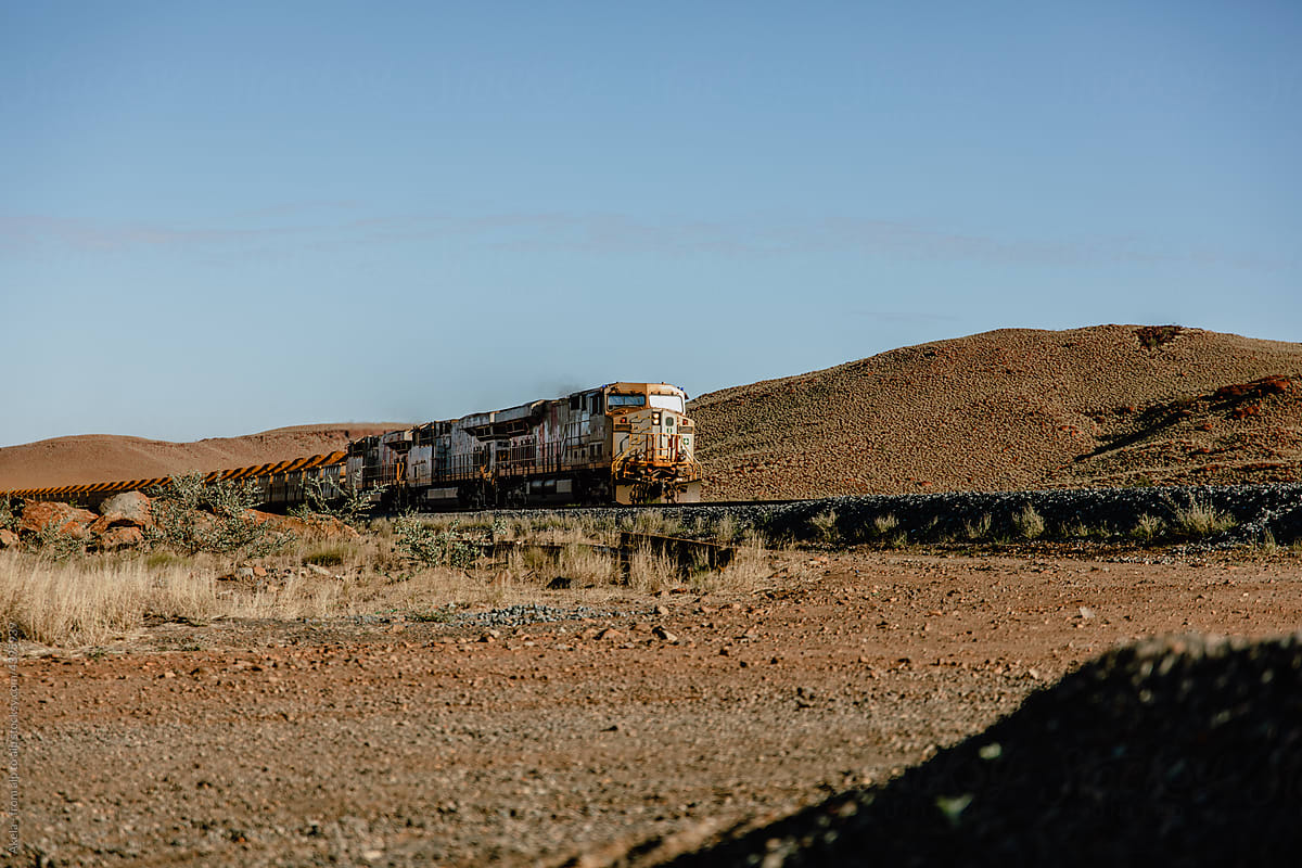 freight train in australia