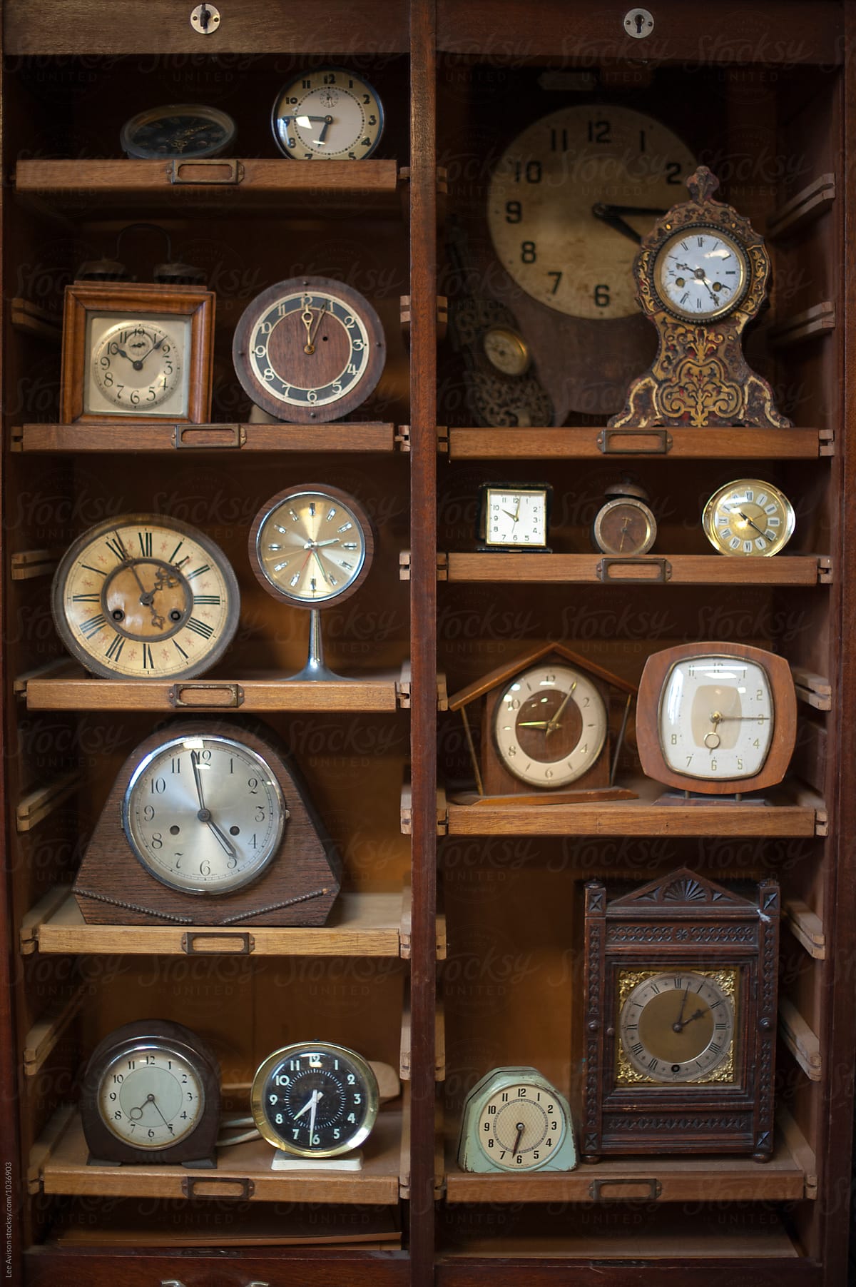 vintage clocks