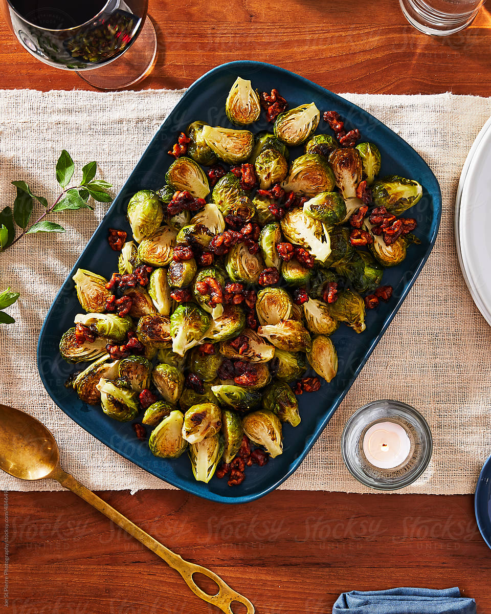 Autumn Braised Brussel Sprouts