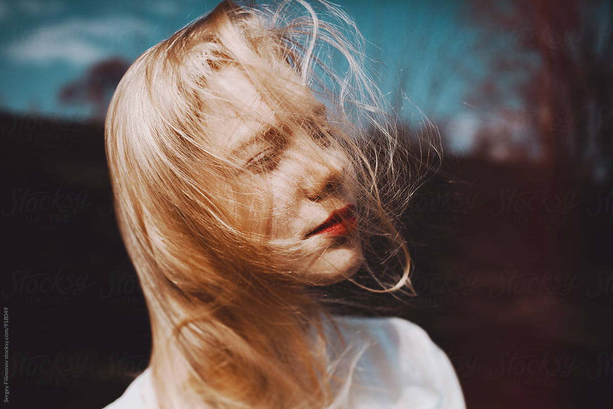 Dramatic Sunny Portrait Of Beautiful Teen Girl By Stocksy Contributor Sergey Filimonov Stocksy