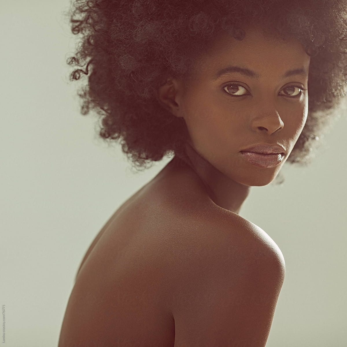 Beauty Portrait Of A Young African Woman By Stocksy Contributor Lumina Stocksy 