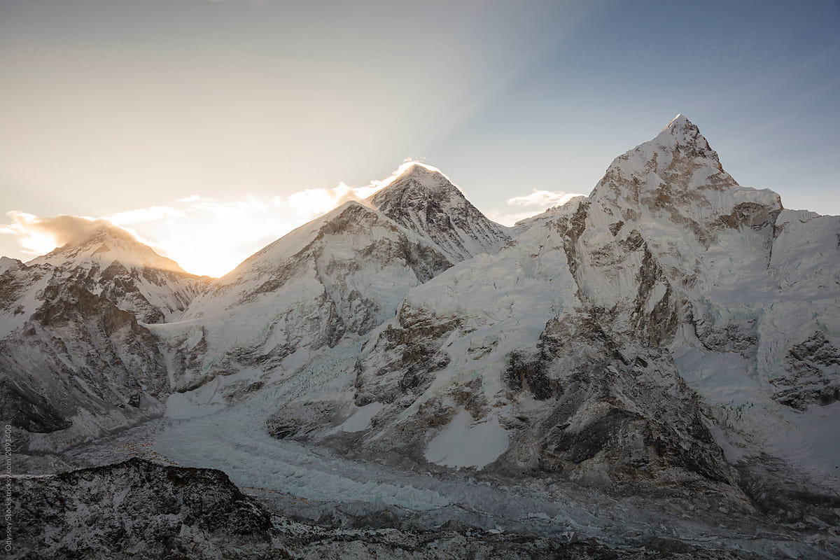 Sunrise Over Mount Everest