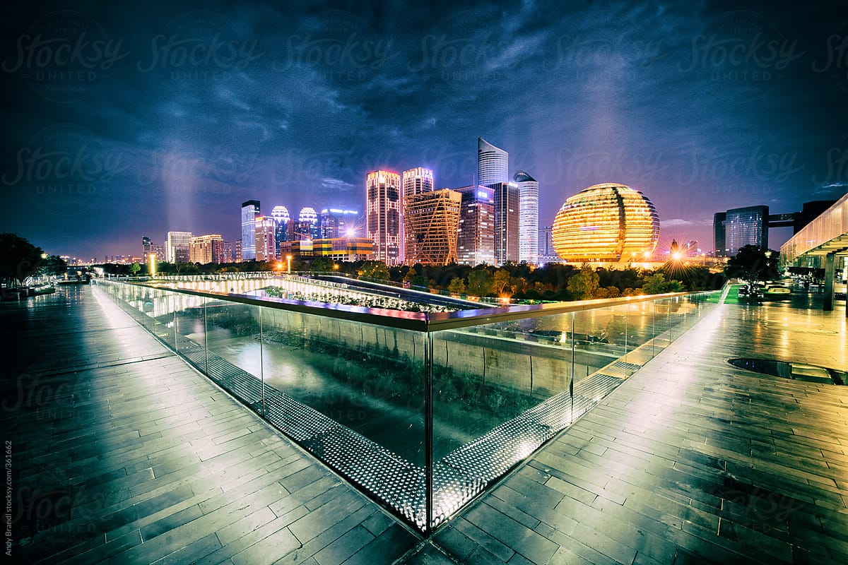 Future Cityscape @ Qianjiang New Town