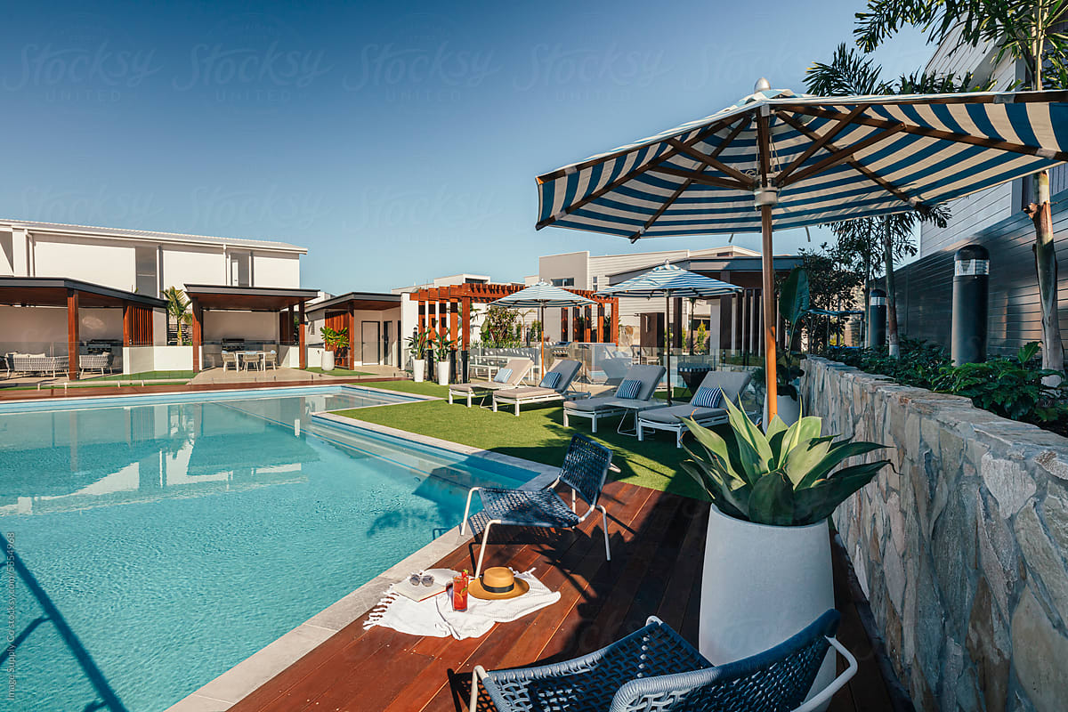 Pool Area in Resort