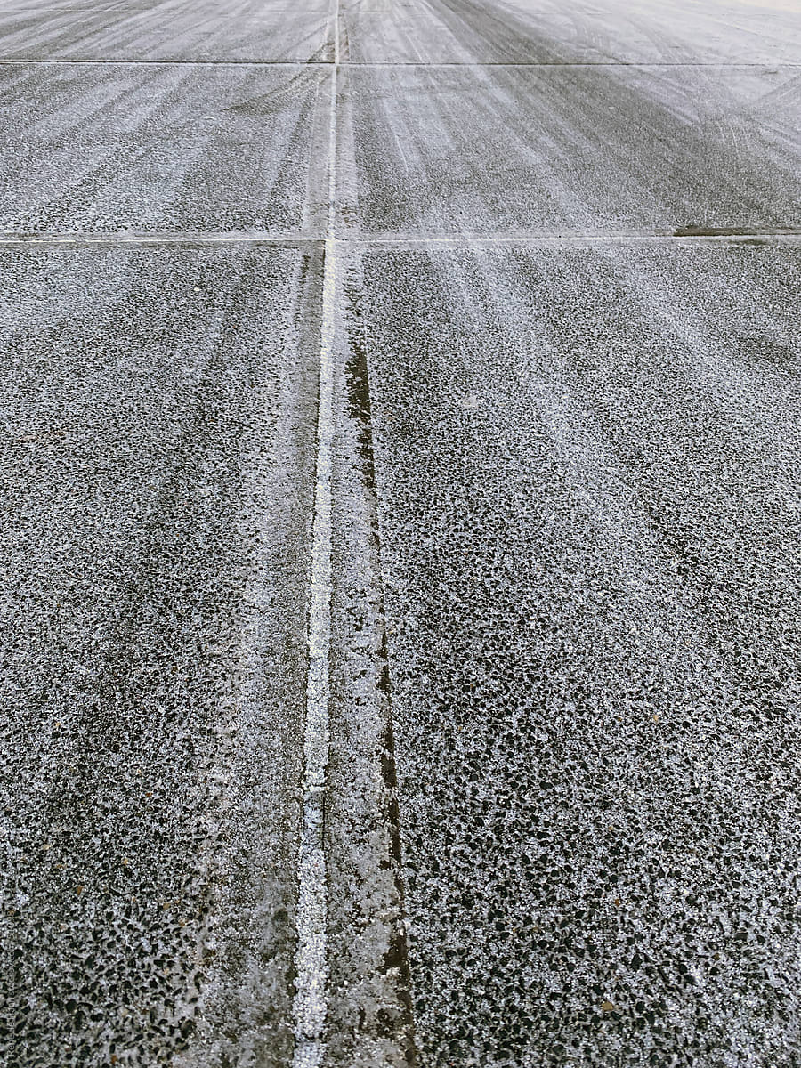 frosty road