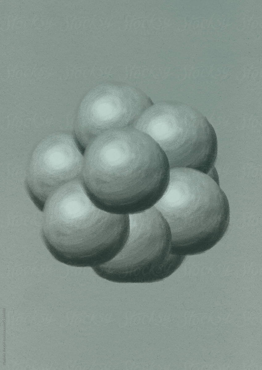 A Floating Cluster of Balls