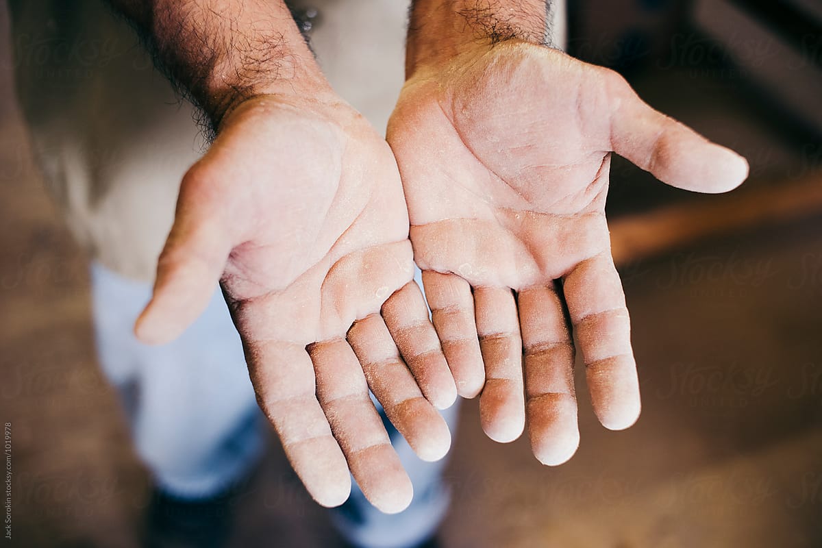 Rough Hands of a Woodworker