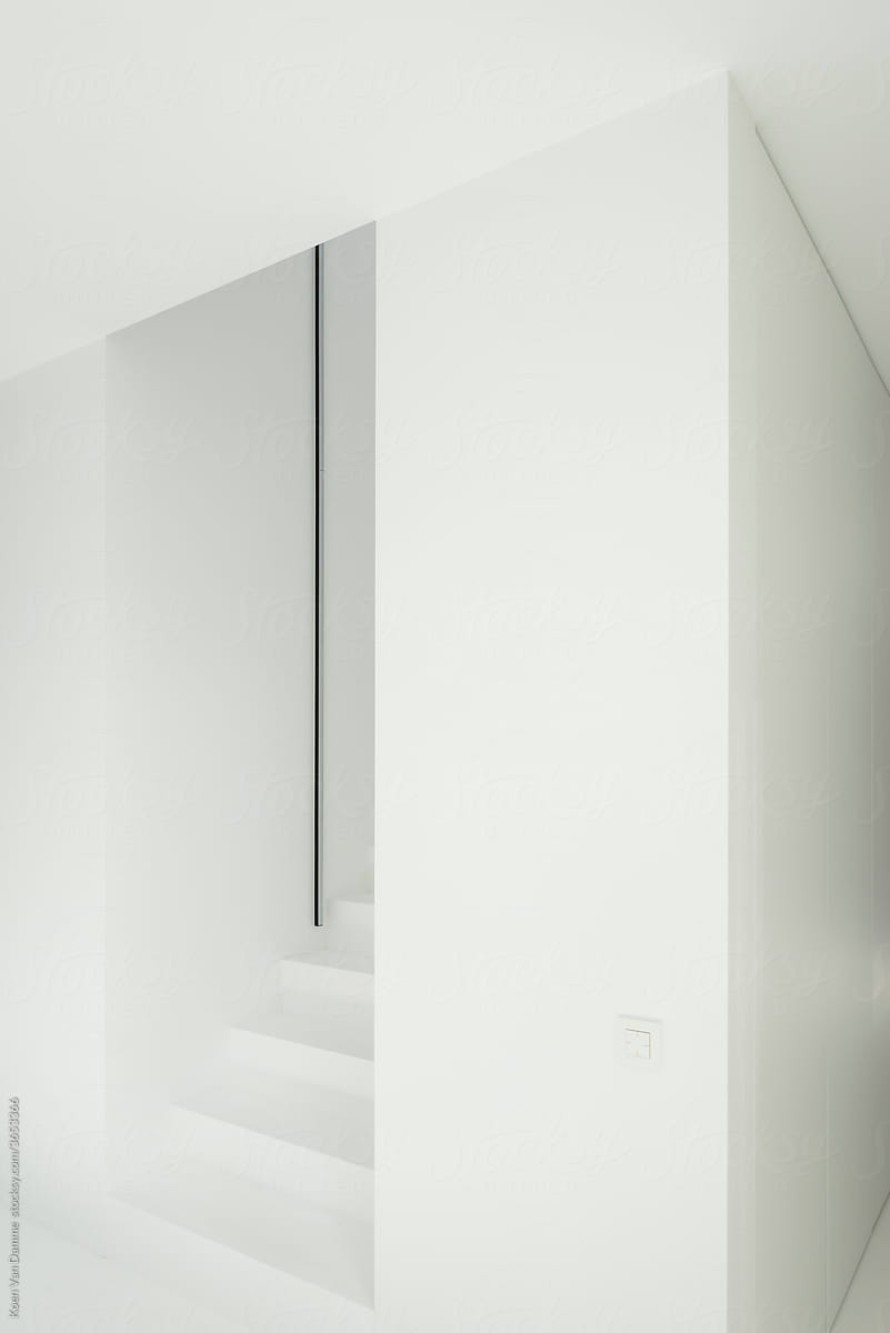minimalist stairwell