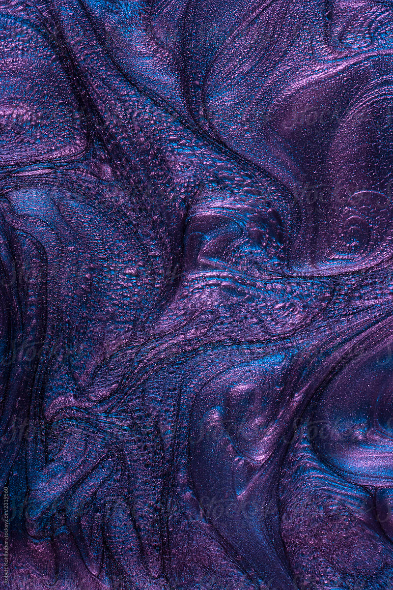 Abstract neon metallic background