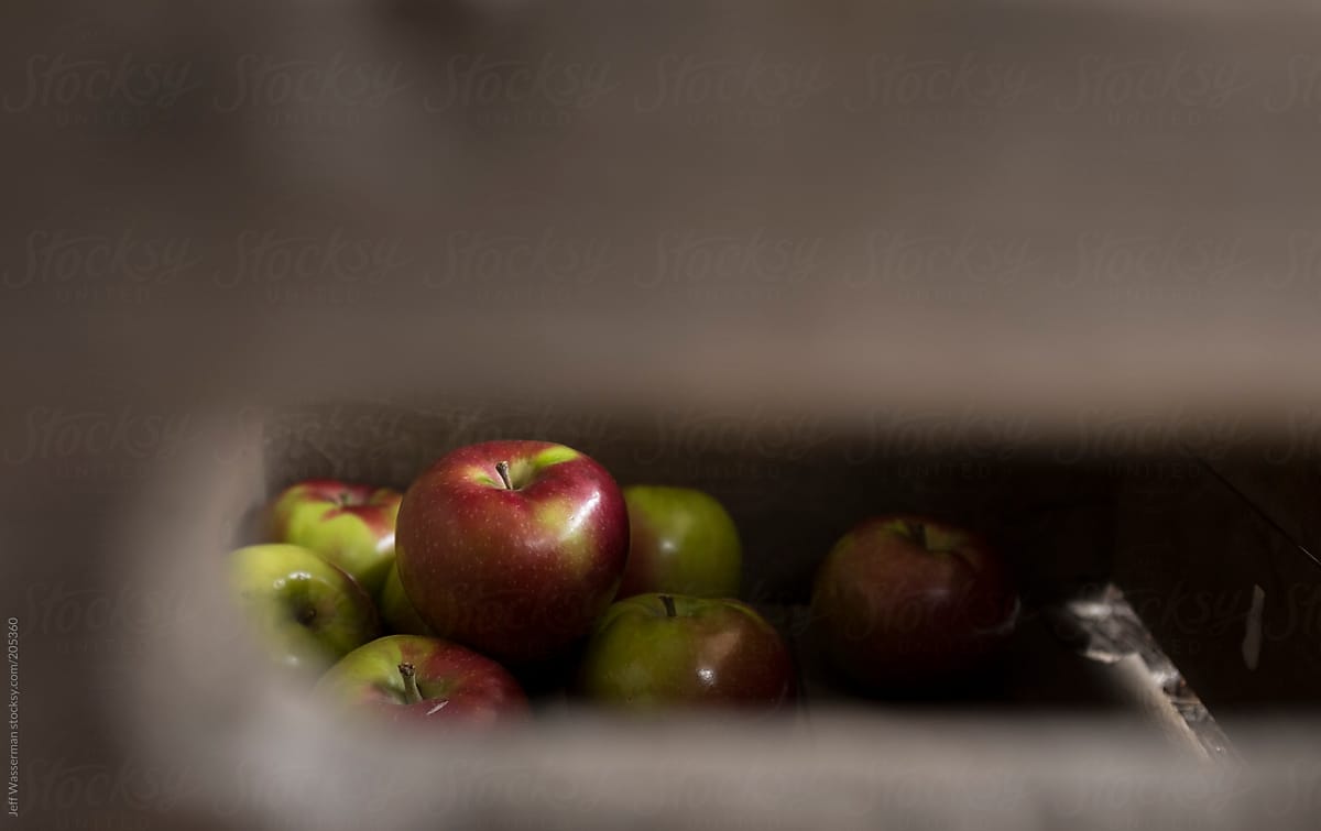 Apples in Crate