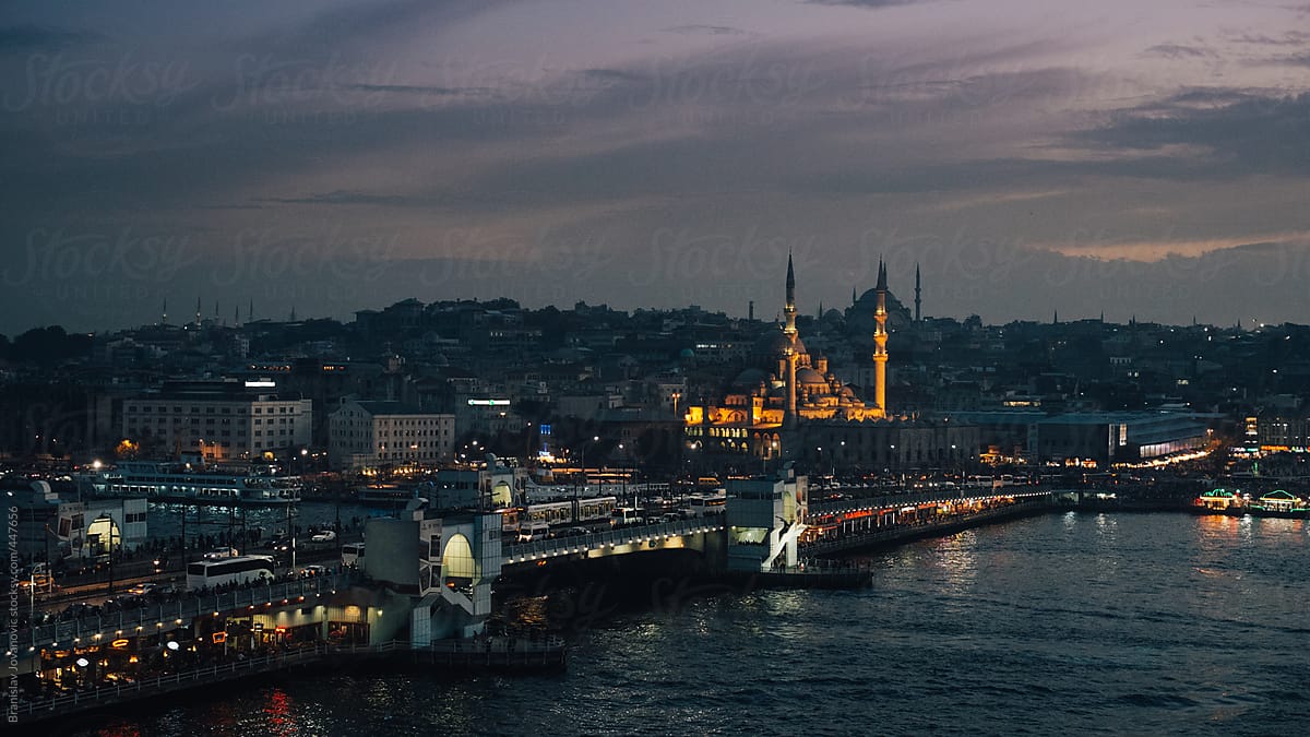 Istanbul City By Night