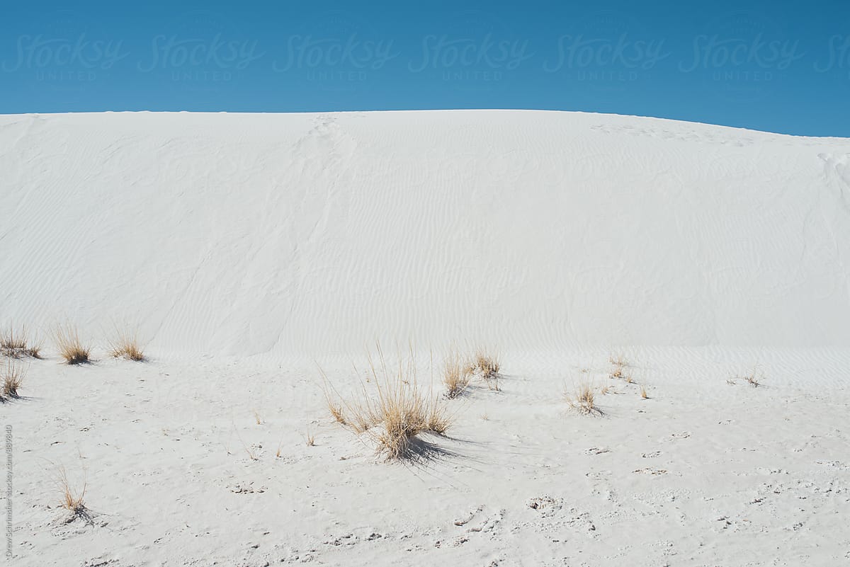 Smooth sand dune