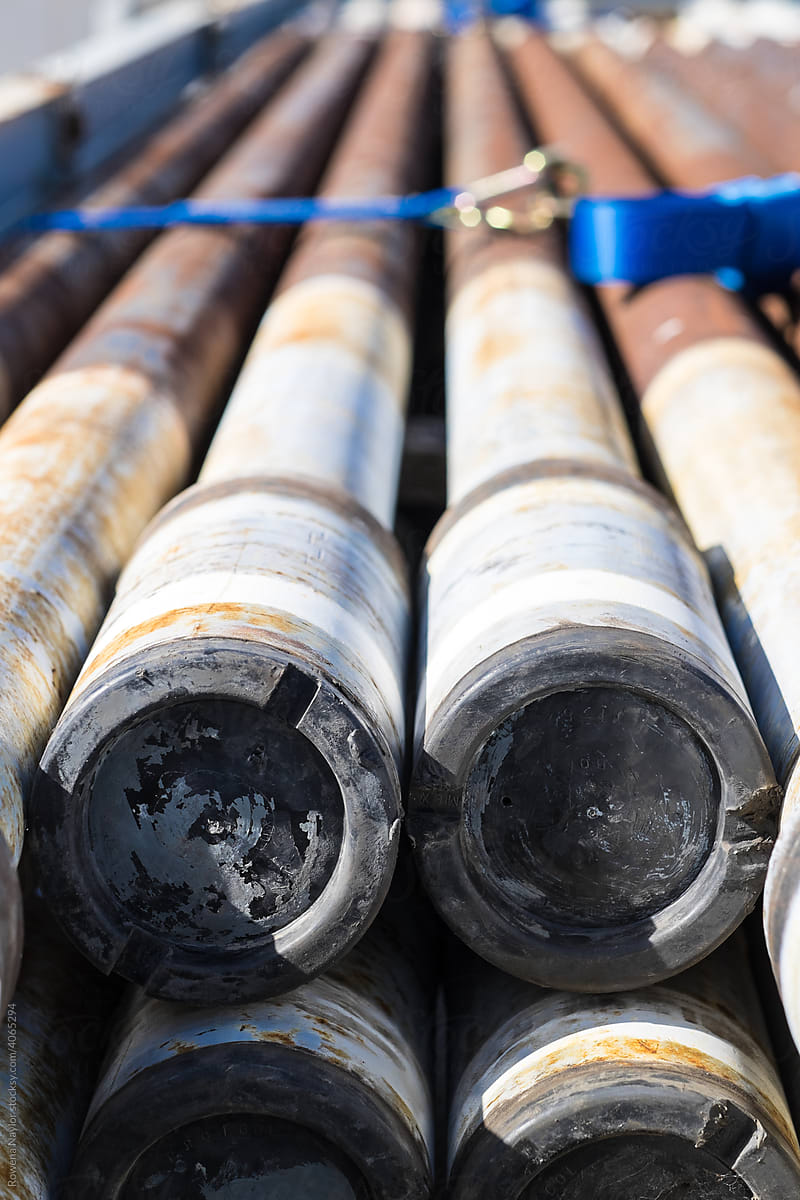 Drill pipes used in Gas Mining