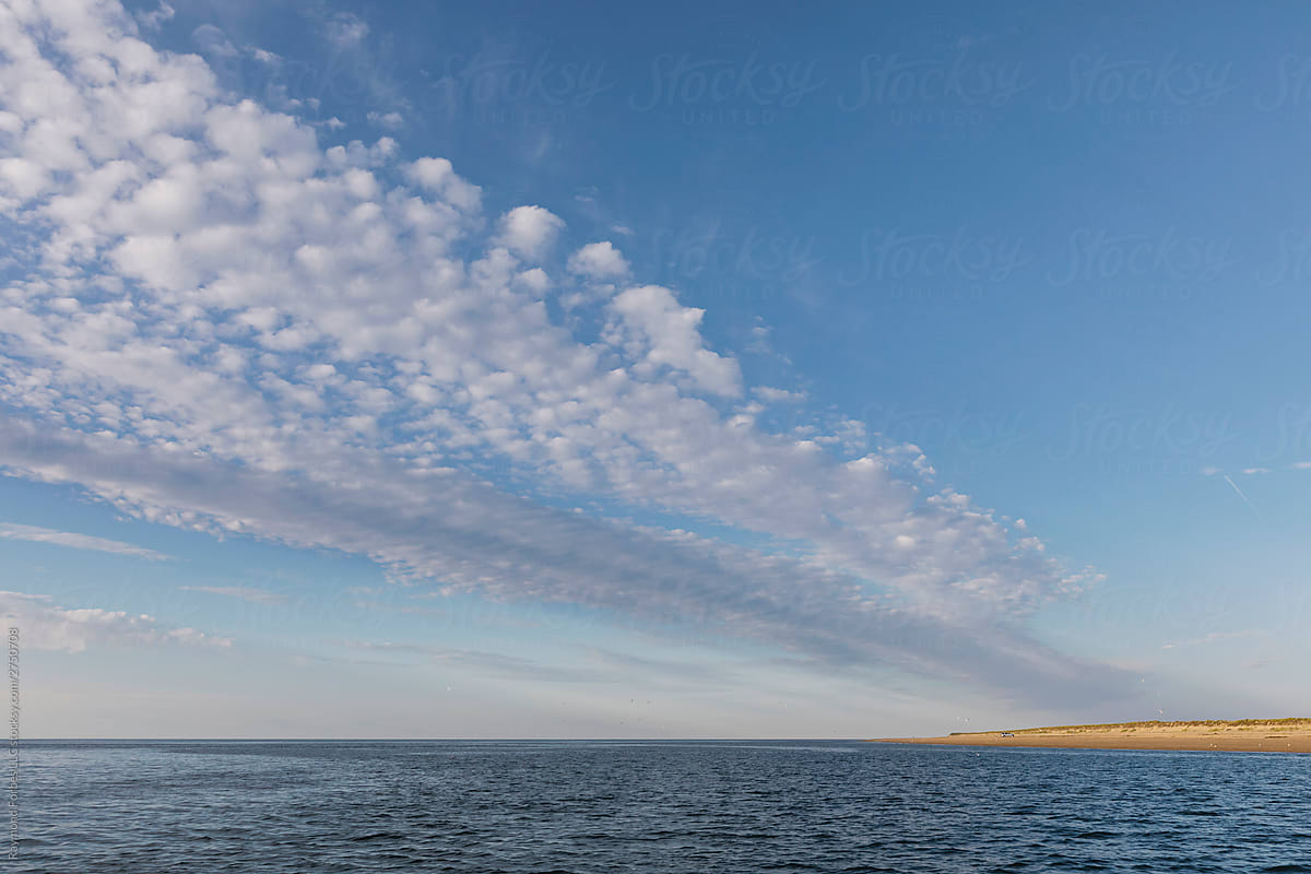 Cloud Formation off Cape Cod Massachusetts