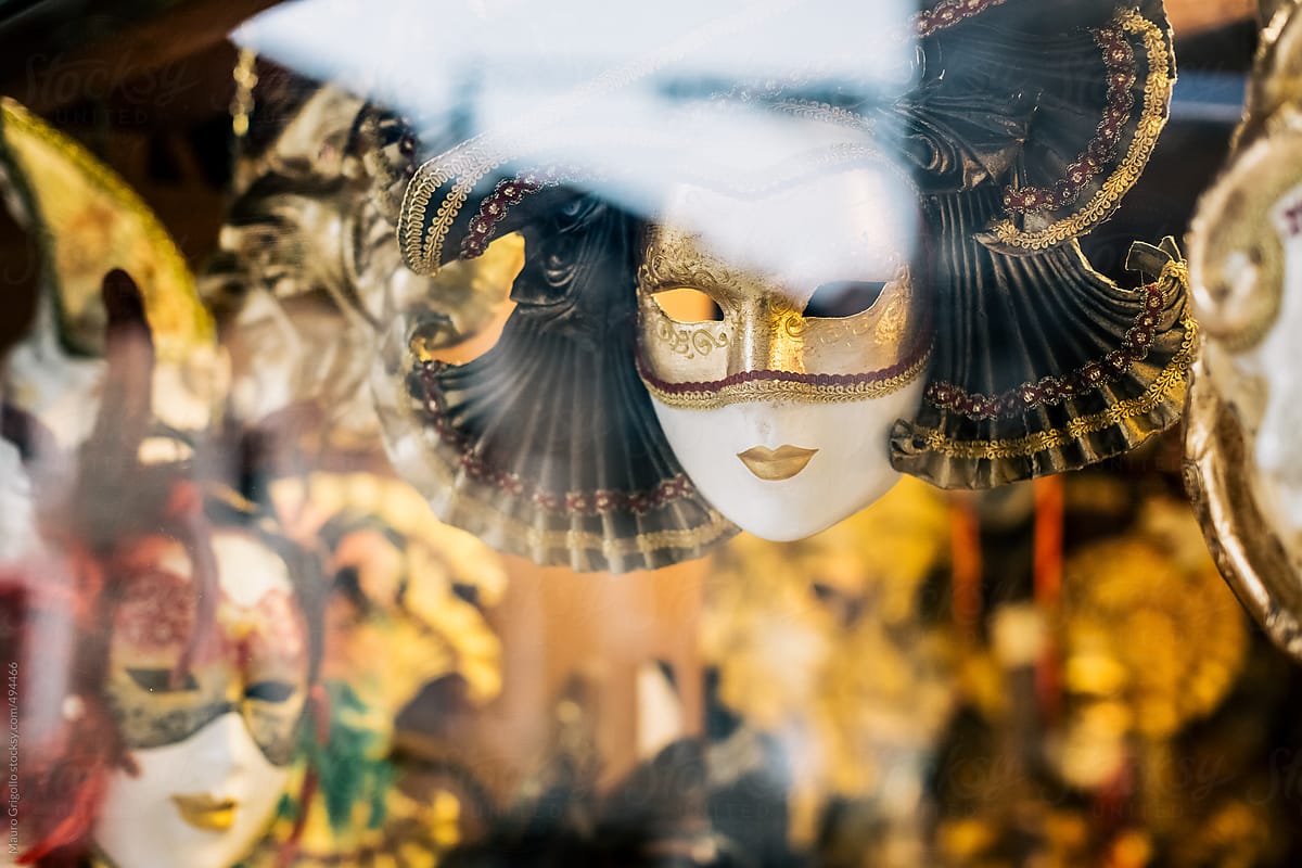 Carnival Mask in a shop