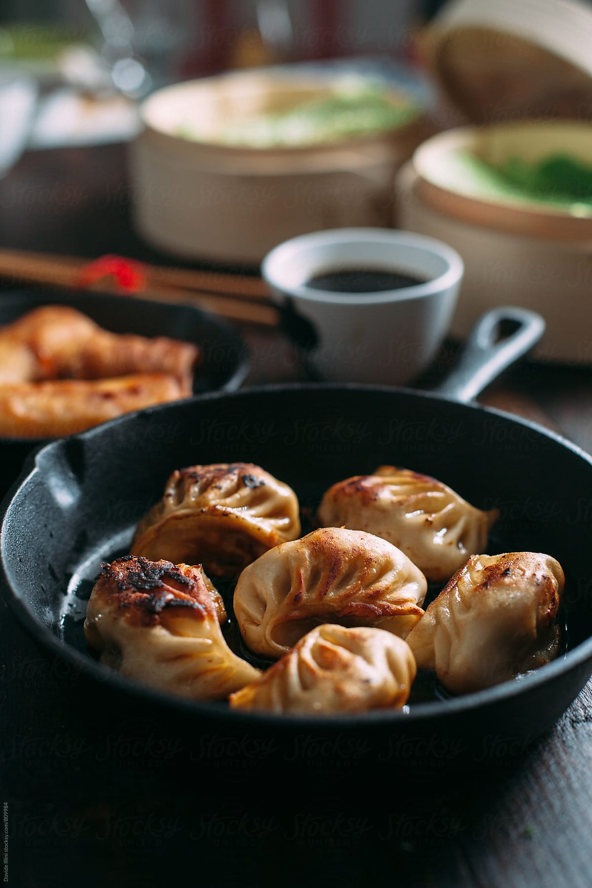 Roasted Chinese Dumpling