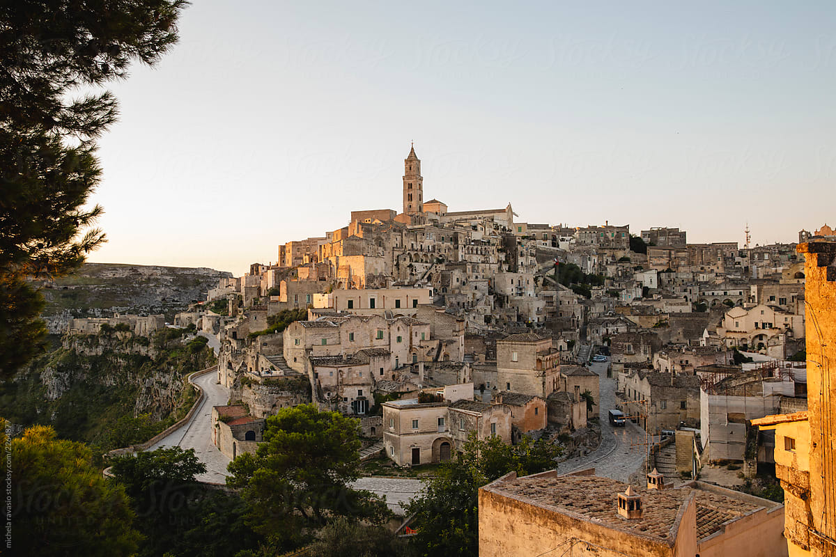 Cityscape of Matera