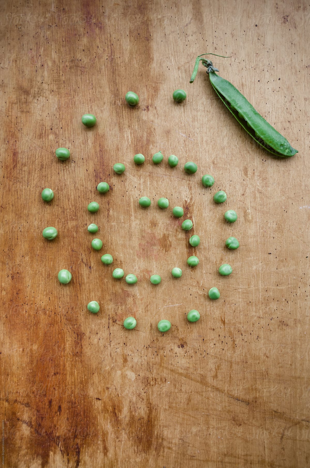 Pod and peas