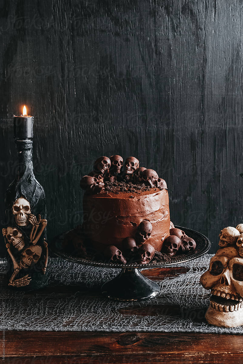 Chocolate Halloween Cake