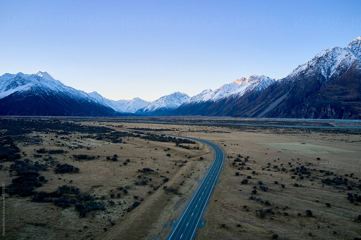 New Zealand road