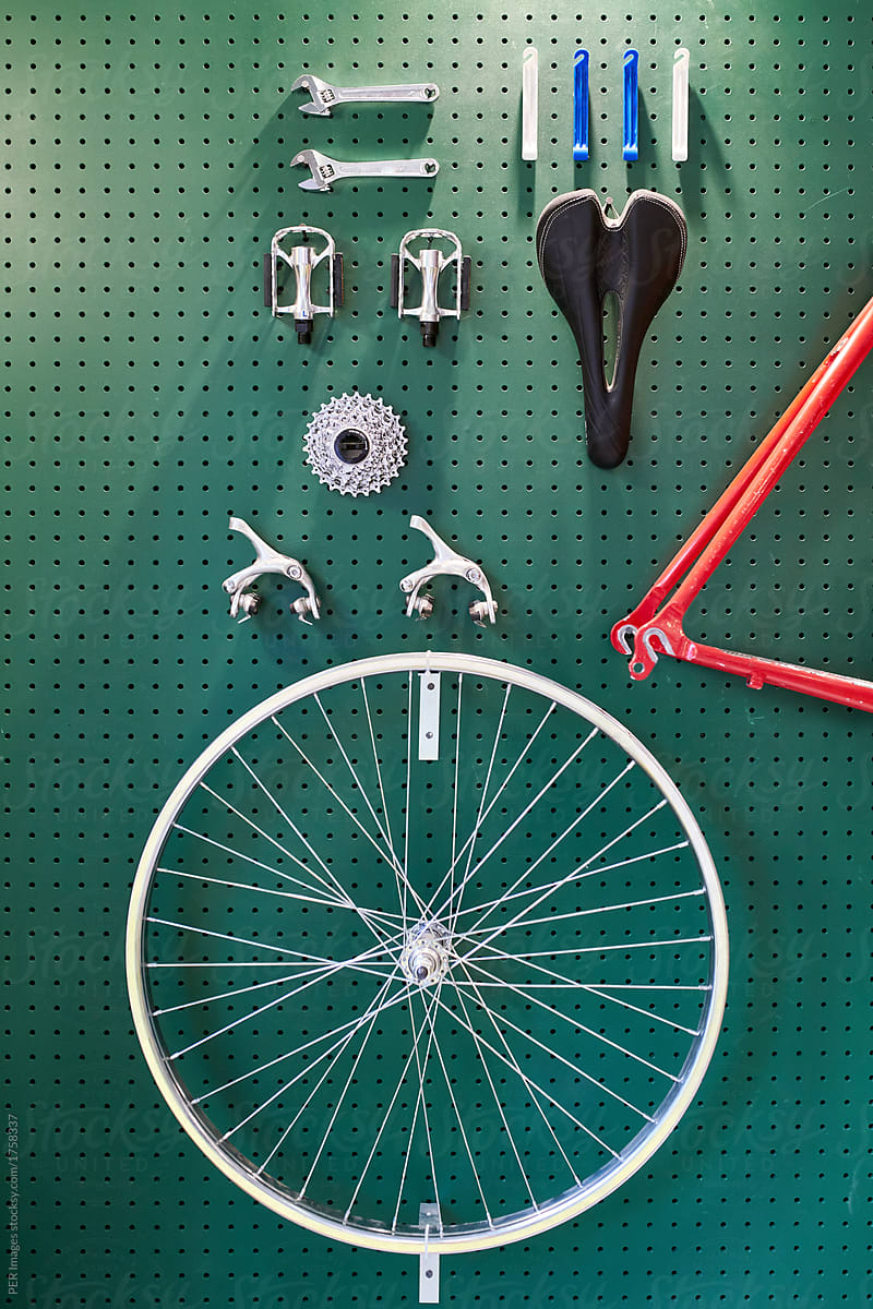 Bike art: Warehouse bike