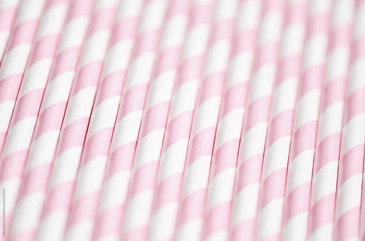 Paper Straws Abstract
