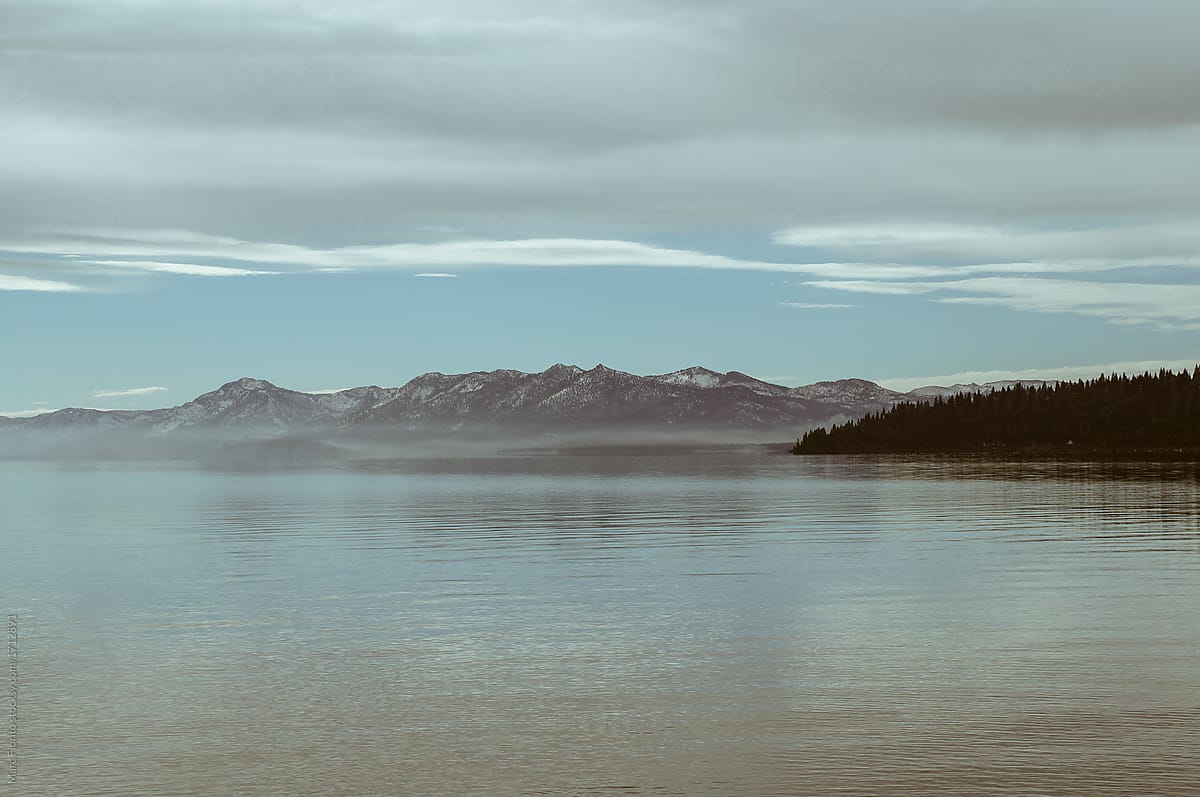 Moody Tahoe Lake