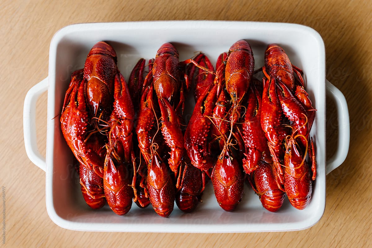 Spicy Chinese food--crayfish